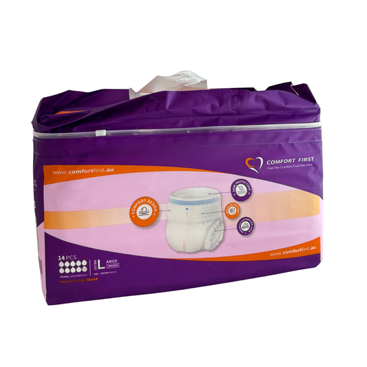 Comfort First Australia pants featuring a relaxed fit with breathable fabric for everyday comfort.